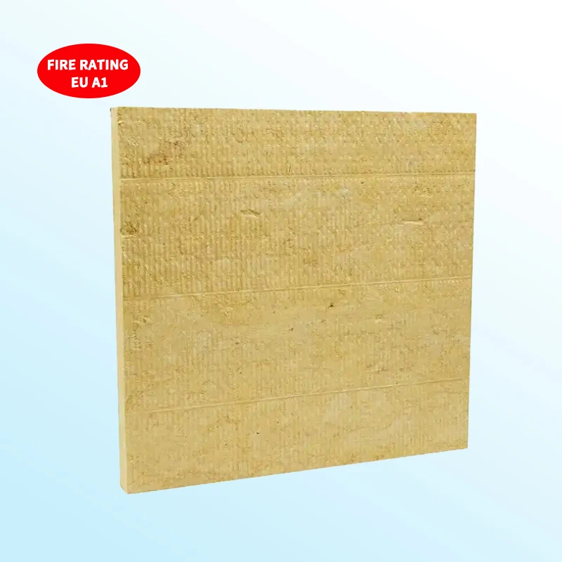 Modern Design Eco-Friendly Rock Wool Board Formaldehyde-Free Low Dust 25/50/100mm Thick Square Sheet Fireproof Metal Basalt