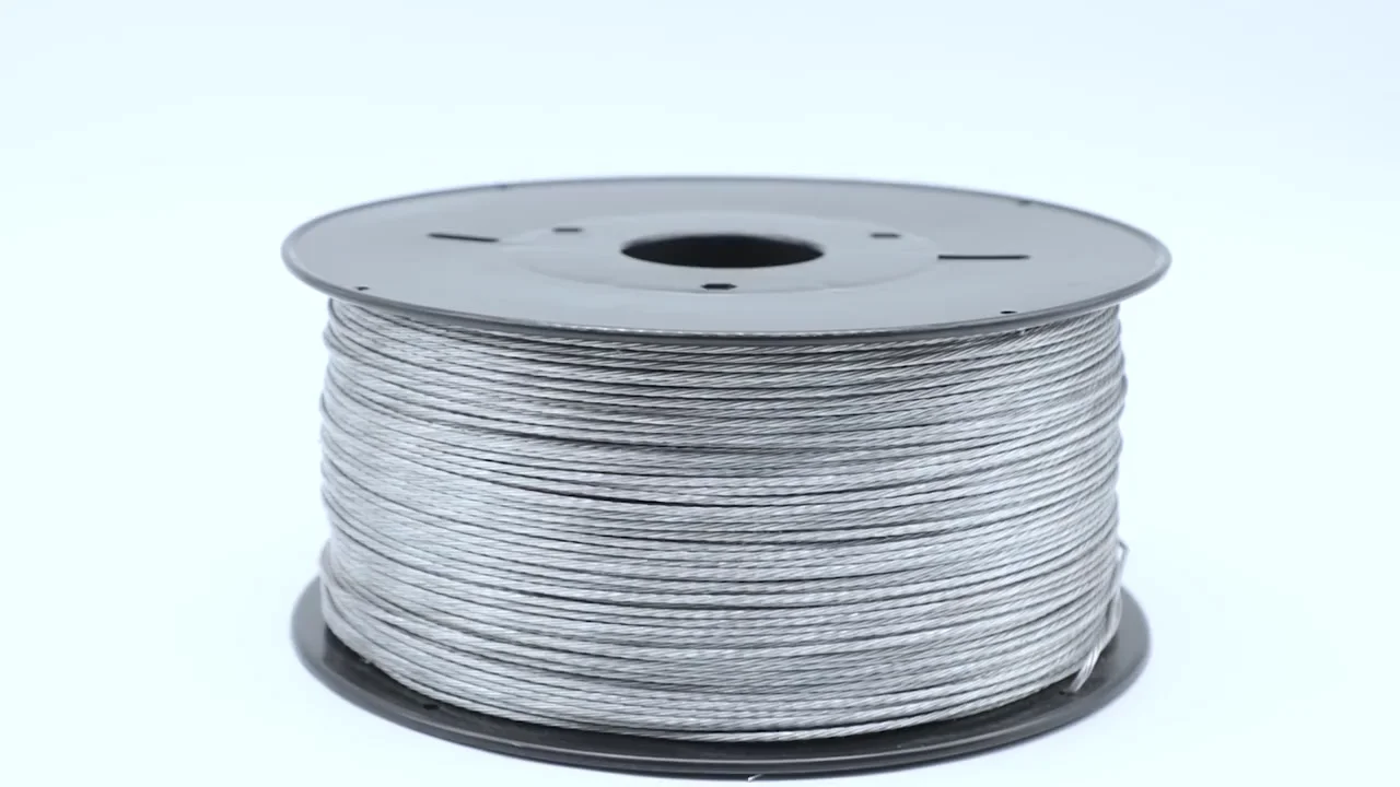 Factory Sale 1.6mm 500meter Stranded Electric Wire For Security Fence