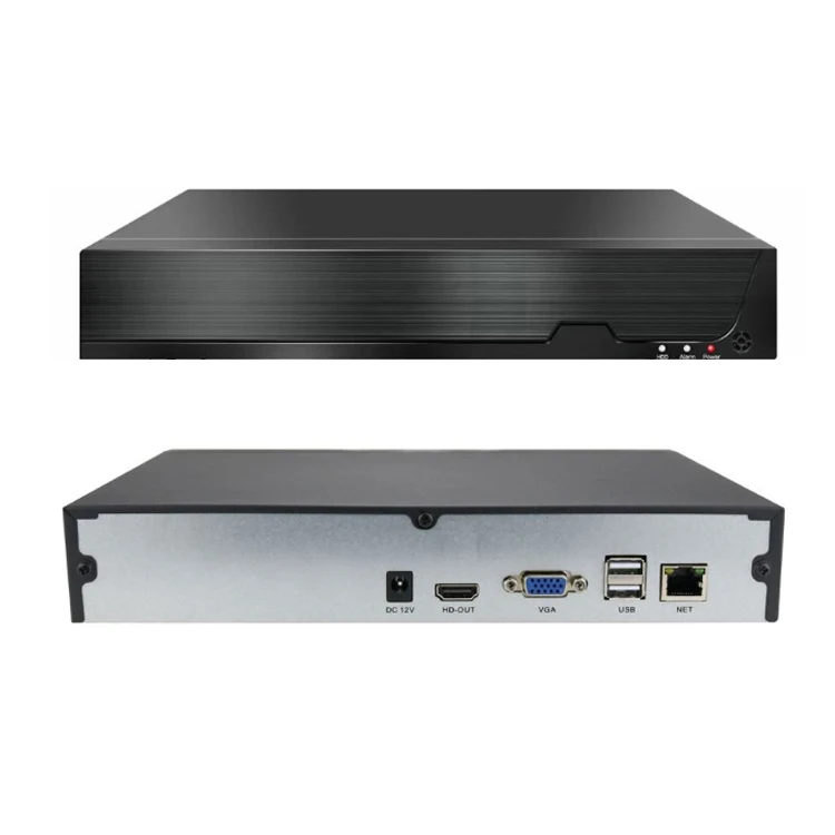 8MP 4K Network IP Cameras 24 Port POE Switch NVR System