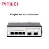 PoE nero 4*Gigabit + 2*SFP