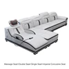 Asiento de masaje + Asiento doble + Asiento individual + Asiento de concubina imperial