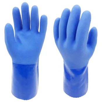 super oil proof chemical resistance industrial working gloves EN374 AJKL