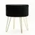 Modern Cheap Merchandise Space Saving Velvet Ottoman Pink Velvet Stools Home Stool Ottoman