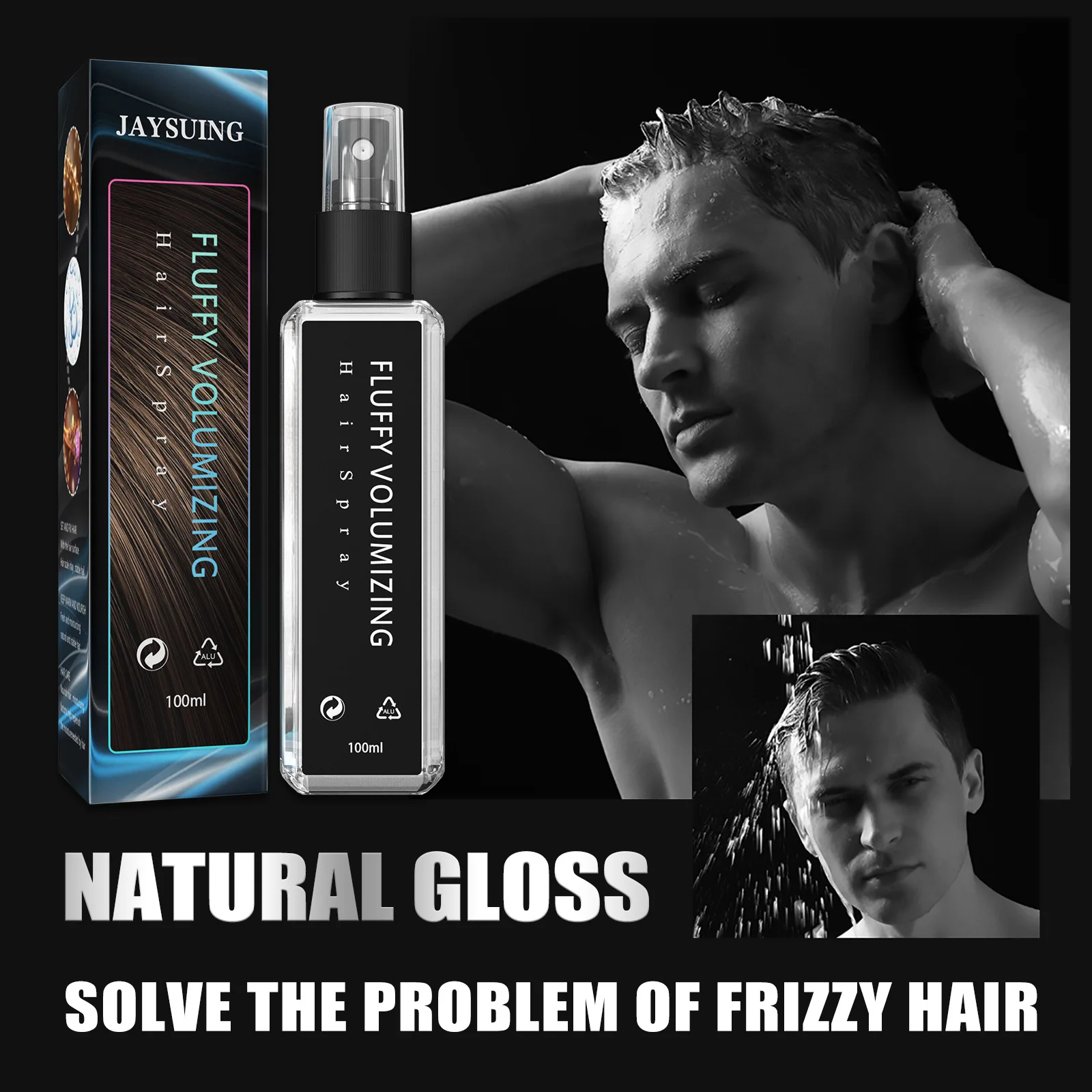 OEM Private Label Fluffy Natural Texturizing Spray Organic Hair Mist Hair Volumizing Spray