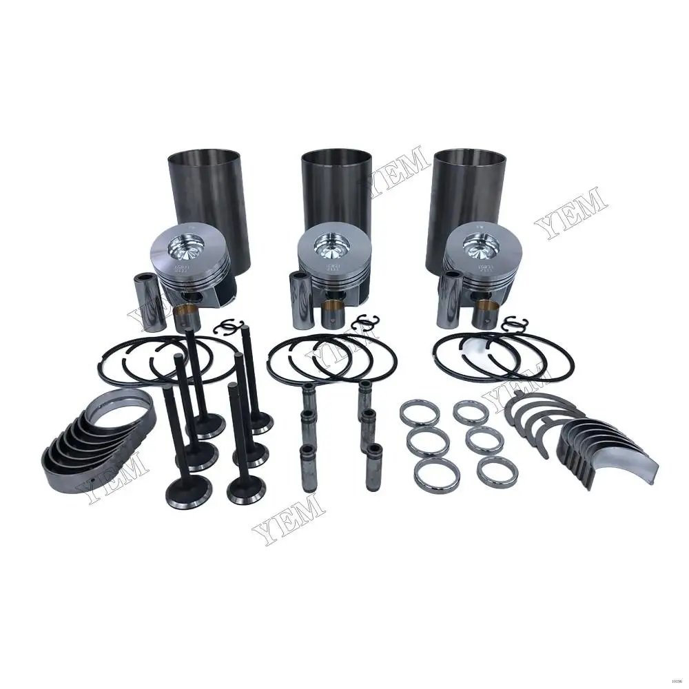 D1803 Overhaul Kit With Cylinder Piston Rings Liner Valve Bearings for Kubota