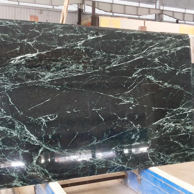 product polishing green  emerald luminous spider green marble slab green marble tile dark green marble wall and floor tile-1
