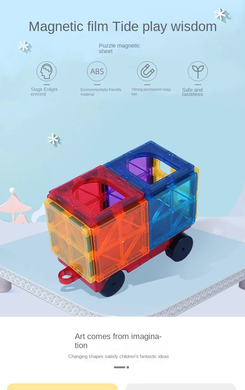 Toy Brocks Tiles 3d Building Block Sets For Preschool