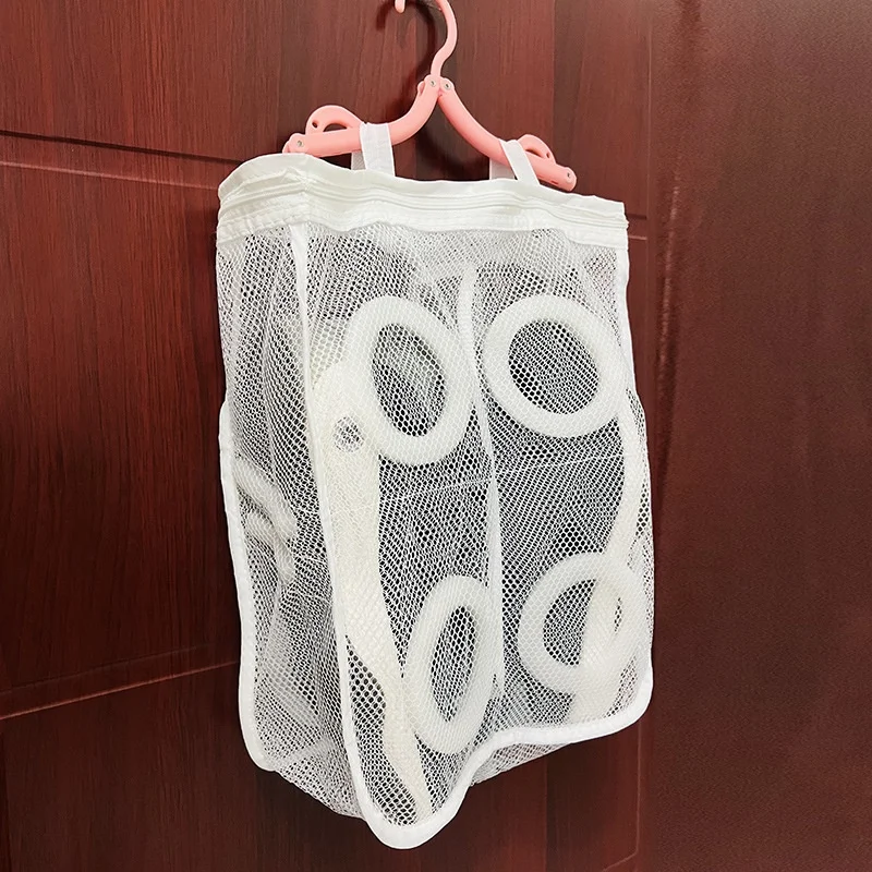 Hanging Mesh Sneaker Tennis Sports Shoes Laundry Wash Bag Net Shoe