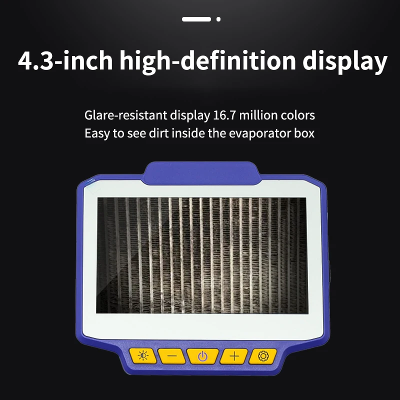 OEM Automotive Evaporator Cleaning Gun Visual Air Conditioning Duct Cleaning Tool with Mirror Determination Car Care Equipment