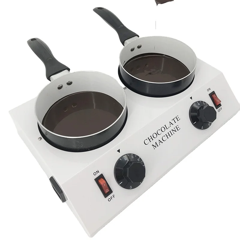 110V плавление шоколада закалки заливки бак мини Электрический воск расплав для изготовления Прессформа Шоколада горшок для домашнего
