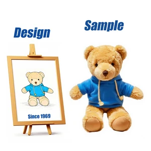 Shengye Customize 15cm 20cm 30cm Small Size Teddy Bear Stuffed Animal Teddy Bear Toy Doll with Company Logo for Promotion Gifts