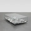 Silver + ultra-clear glass