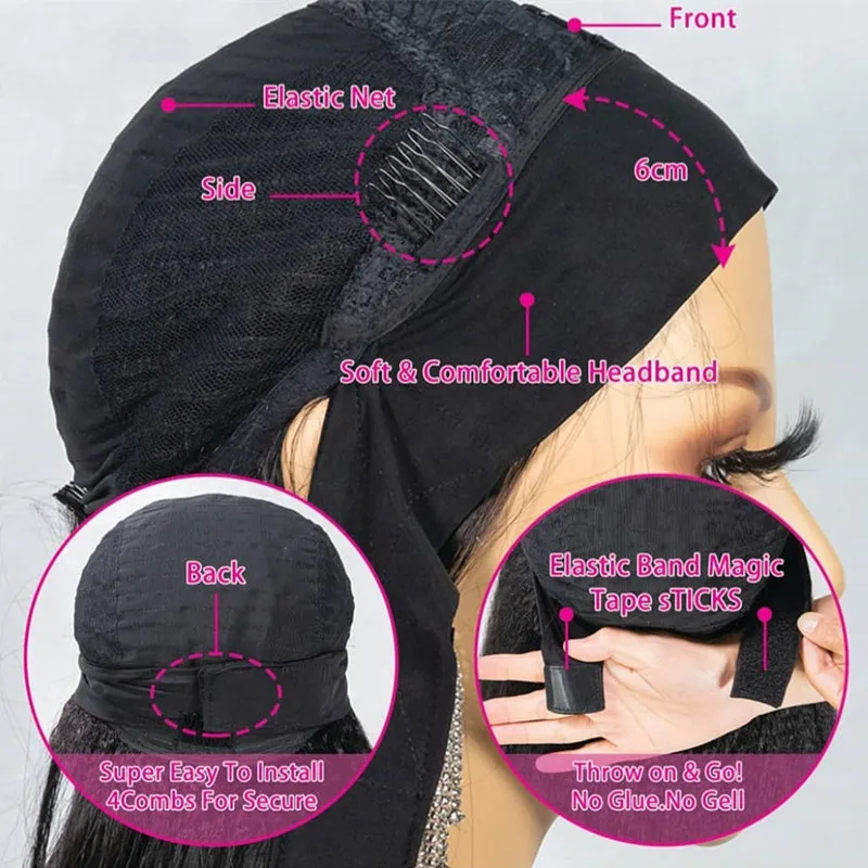 Wholesale Headband Wig For Black Women,Remy Human Hair Headband Wig,Raw Virgin Curly Headband Wig