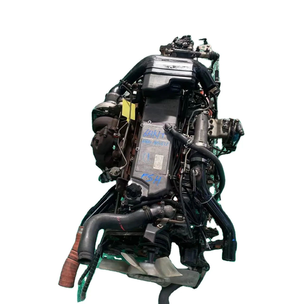 Usum diesel pro Isuzu Truck 6HK1T Second Hand Engine cum Direct Injection Mechanical Pump