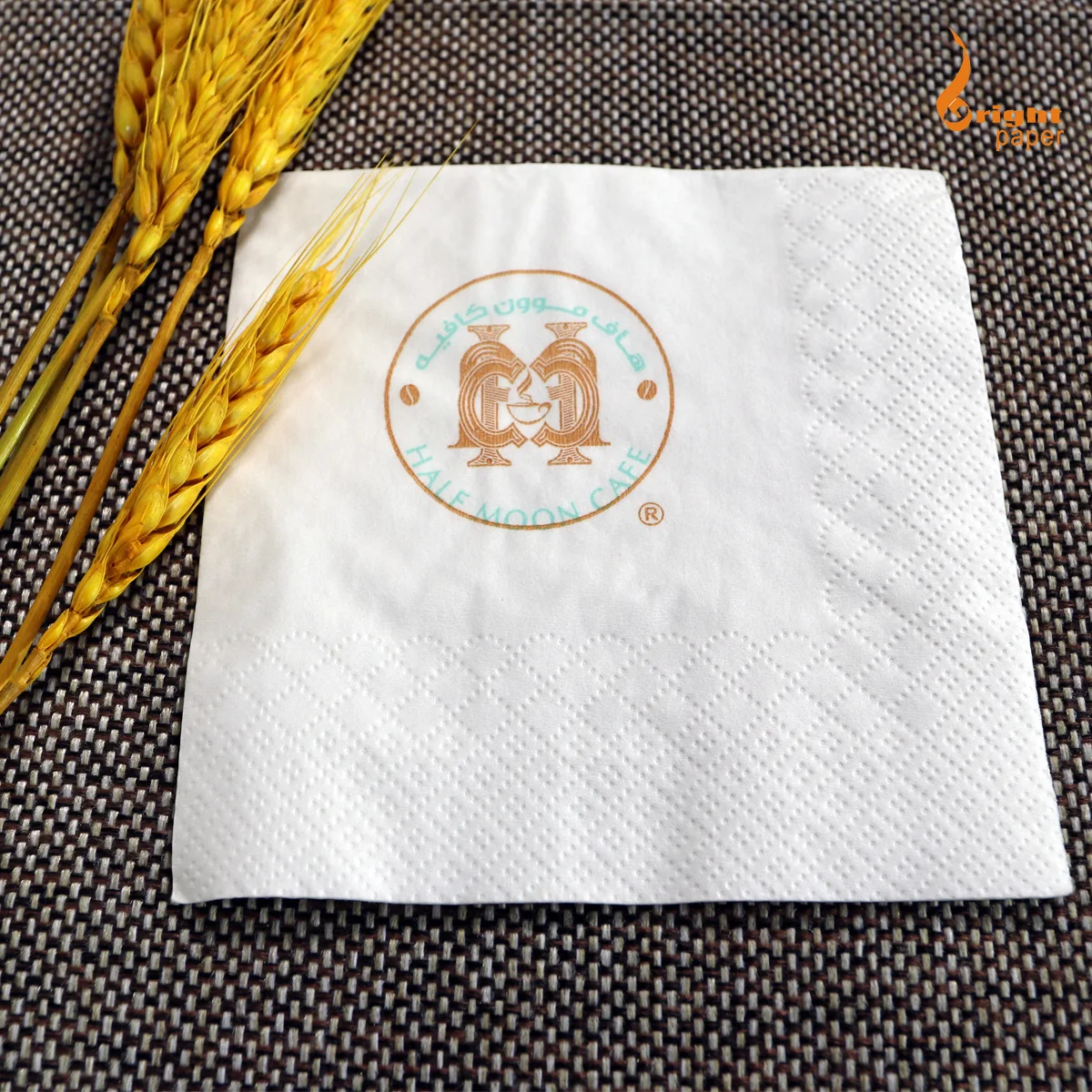 Прямая продажа с фабрики салфетки из льна и хлопка персонализированные мягкие каменным узором для