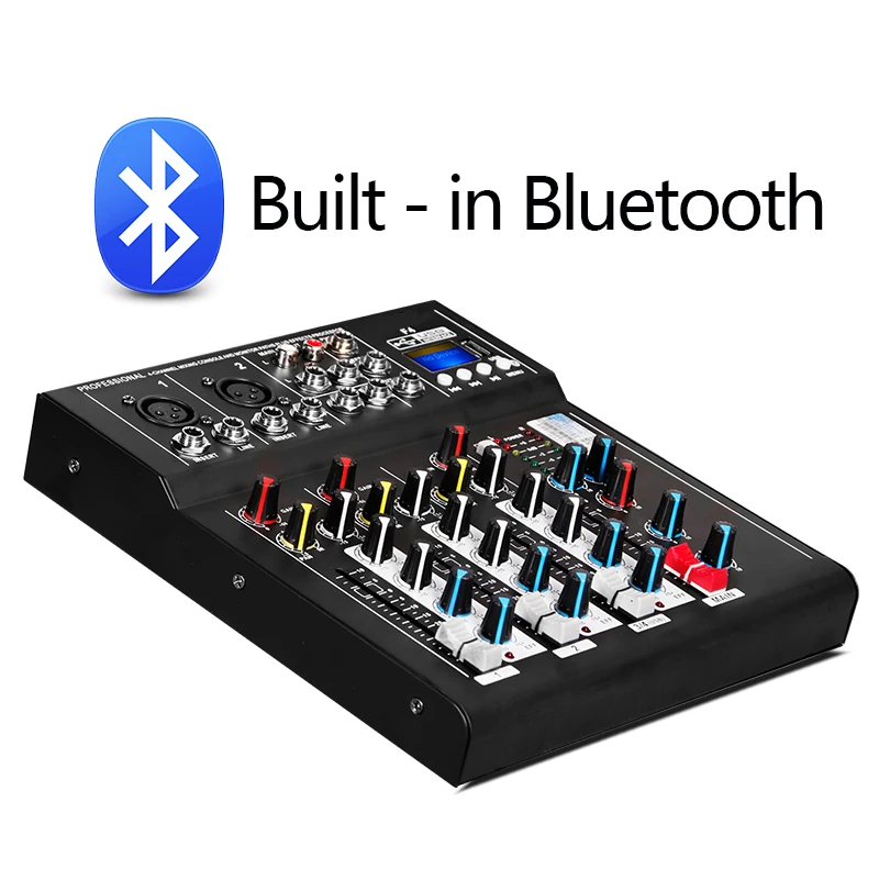 GAX-UF4 Battery Powered Audio Mixer - High Quality Mini Mixer