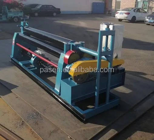 Electric 3 Roller Rolling Bending Machine Stainless Steel Processed Competitive Price