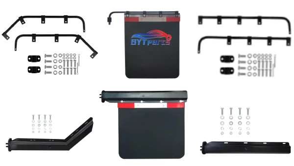 Metal Fender Bracket Spring Loaded Mud Flaps Bracket Hanger Truck Accessories Heavy Duty Truck Bracket Hanger