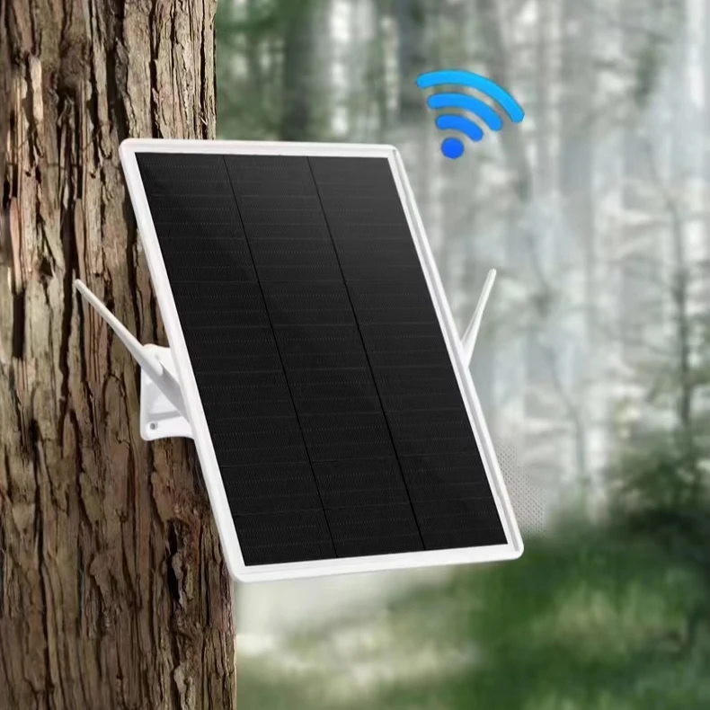 2024 New 4G  Solar Panel WiFi Router with Battery Professional for WiFi Security Cameras for Outdoor Wireless Router 4G SIM Card