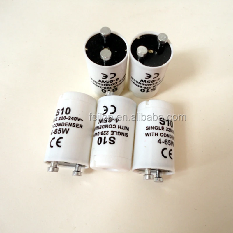 230v Fluorescent Tube Light Starter S10 465w/s2 422w Glow Starter For