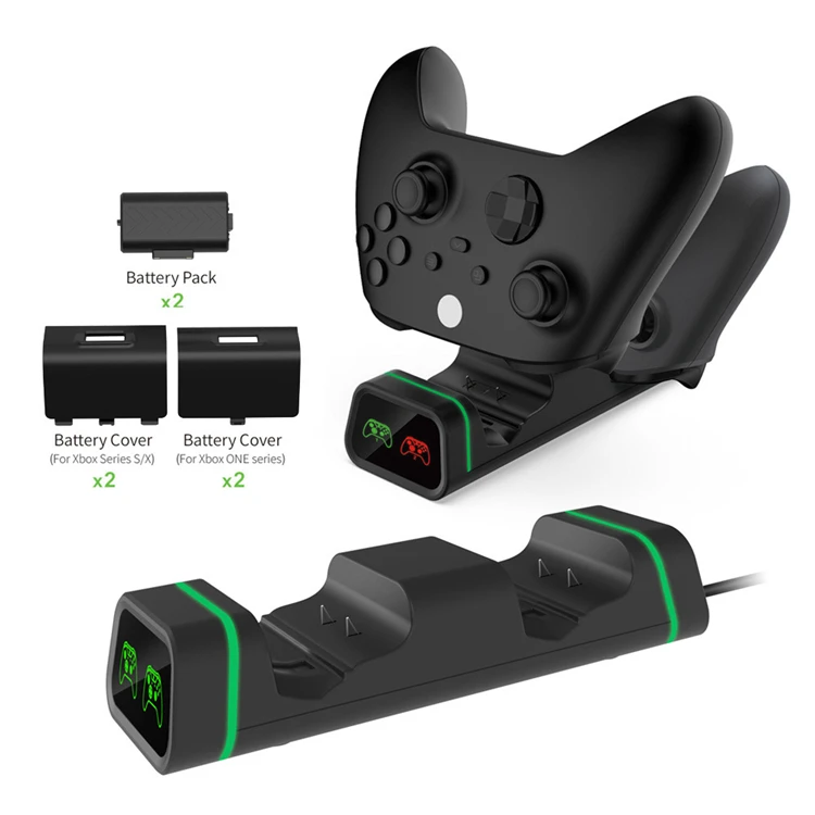 Wireless Controller Dual Charging Dual Rechargeable Battery Charging Kit  Pack X1 Charger Base Dock For Xbox One Slim/one X - Buy Wireless Controller  Dual Charging,Dual Rechargeable Battery Charging Kit Pack,Charger Base Dock