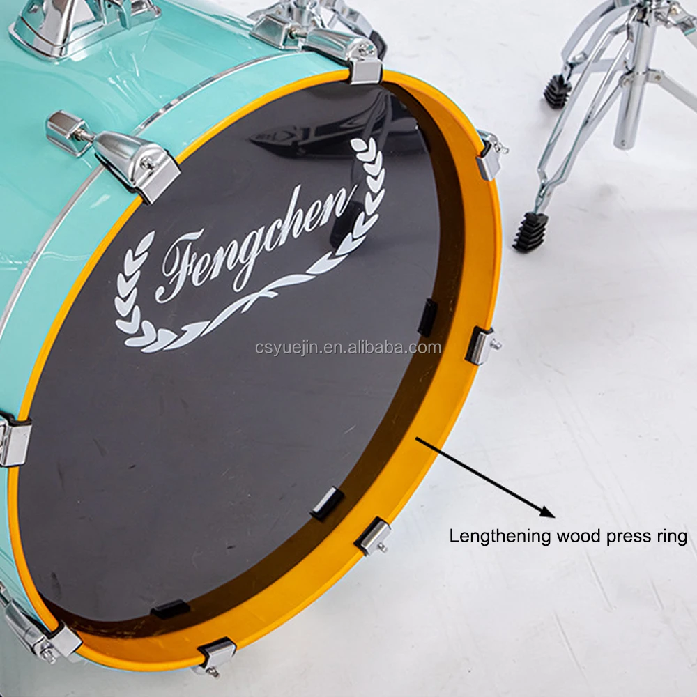 Oem Odm Brand Birch Maple Drum Kit Adult Drum Set 5 Drum 2 3 4 Cymbals