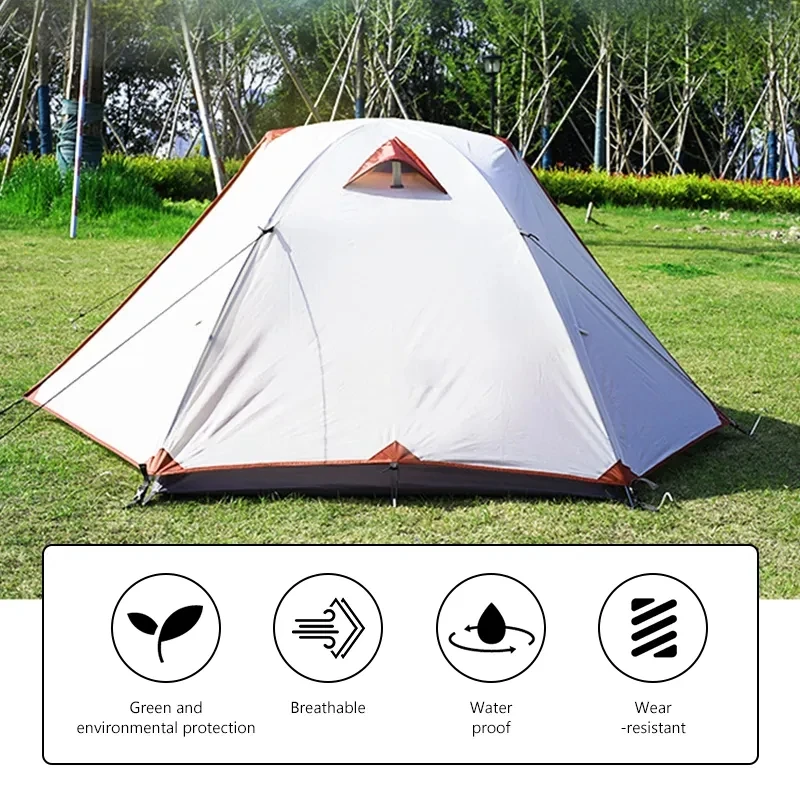 Yiwu Factory Directly Double Layer Ultralight Folding Tent Waterproof 2 ...