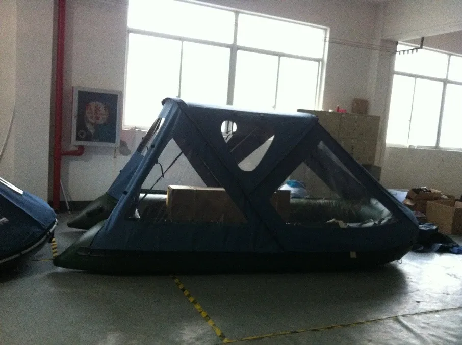 Inflatable Boat Grey Color Bimini Tent With High Quality And Multi Sizes Buy Inflatable Boat