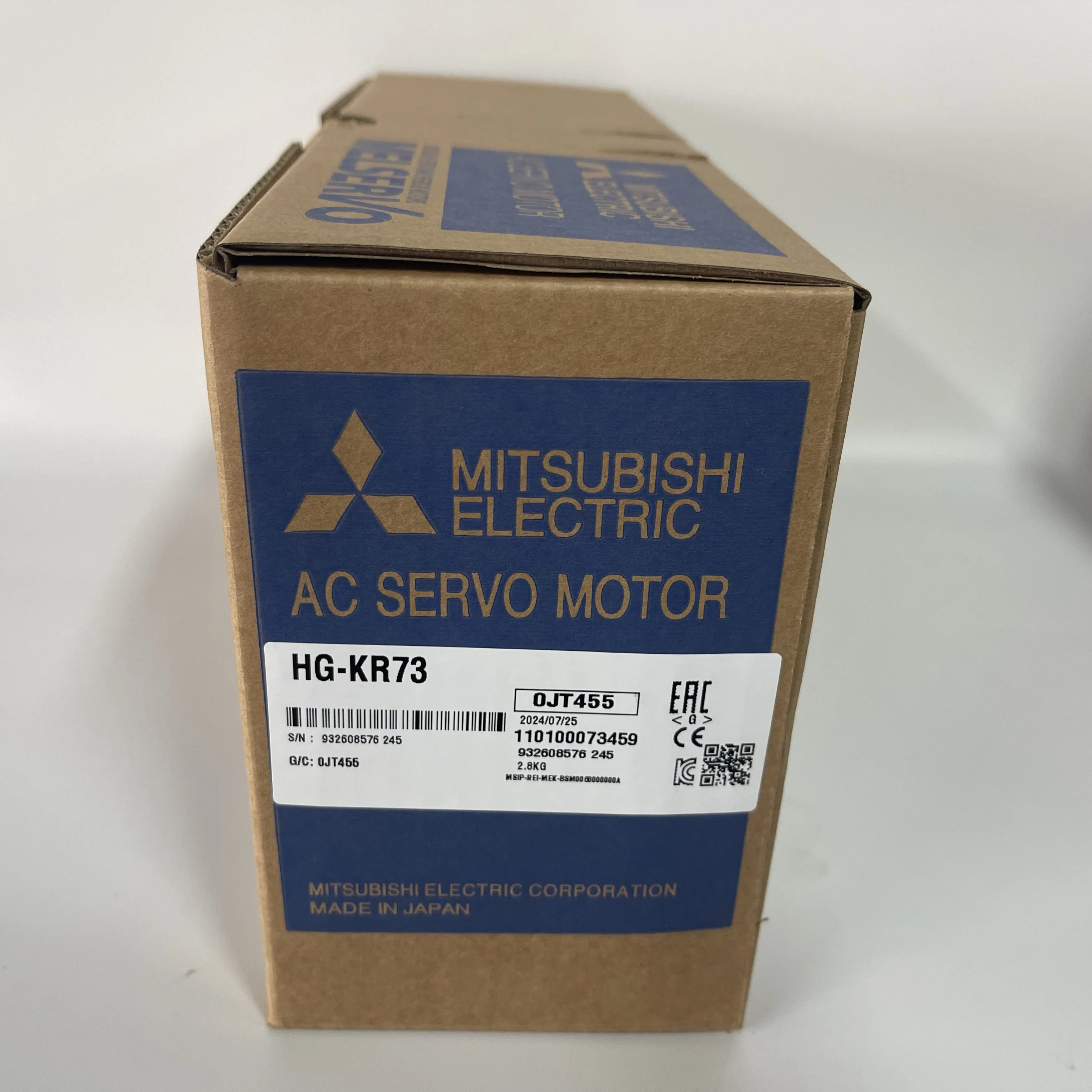 MITSUBISHI AC Servo Motor HG-KR73