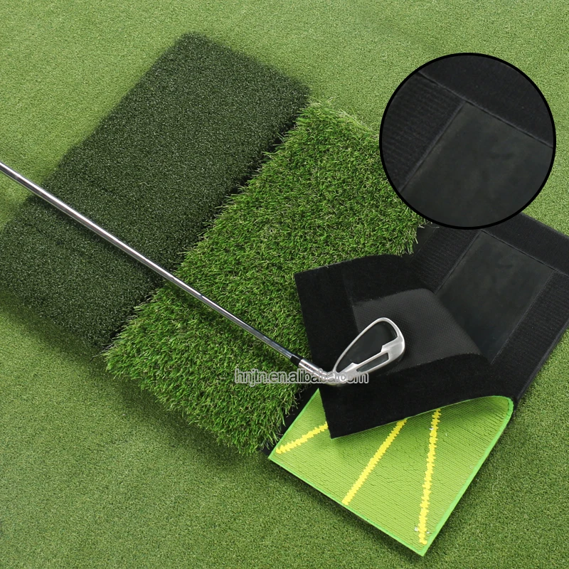Jtn New Design 3 In 1 Golf Hitting Mat Golf Track Practice Mat Buy Golf Hitting Mat,Folding
