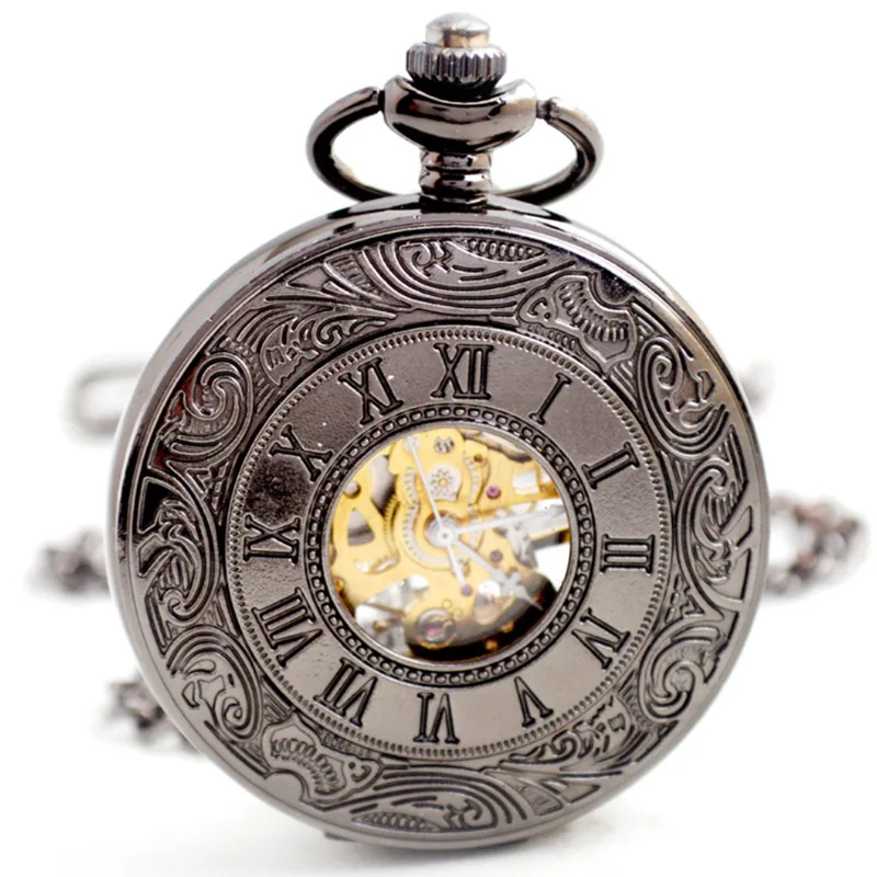 14 Designs Antique Skeleton Mechanical Watches Hand Winding Spider Webroman  Pocket Watches - Buy Mechanical Pocket Watches,Spider Web Pocket