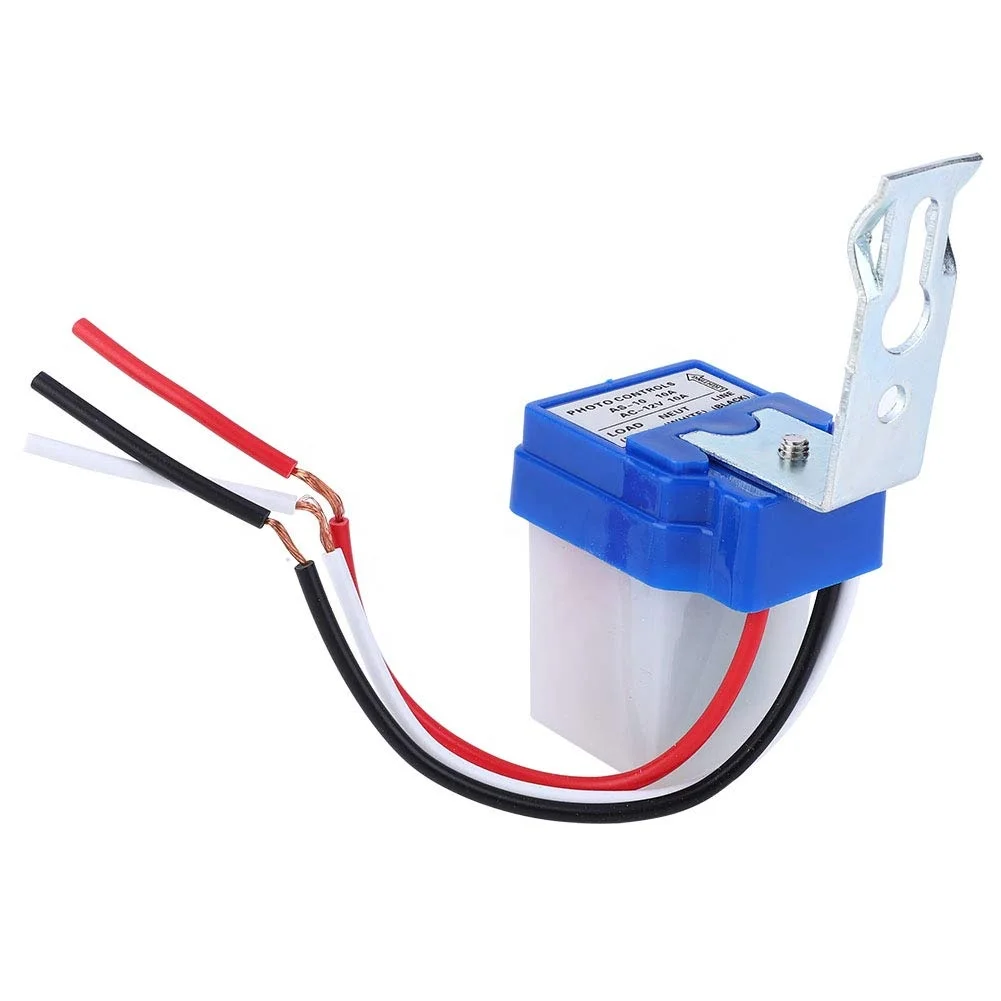 Factory Price AS-10 10A AC220V Auto On Off Photocell Street Light Photoswitch Sensor Switch
