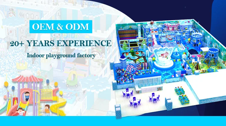 Custom High Capacity Indoor Playground for Commercial Use with OEM/ODM Support