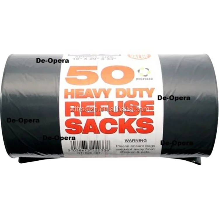 5560gallon Biodegradable Heavy Duty Plastic Garbage Trash Bags Bin Bag