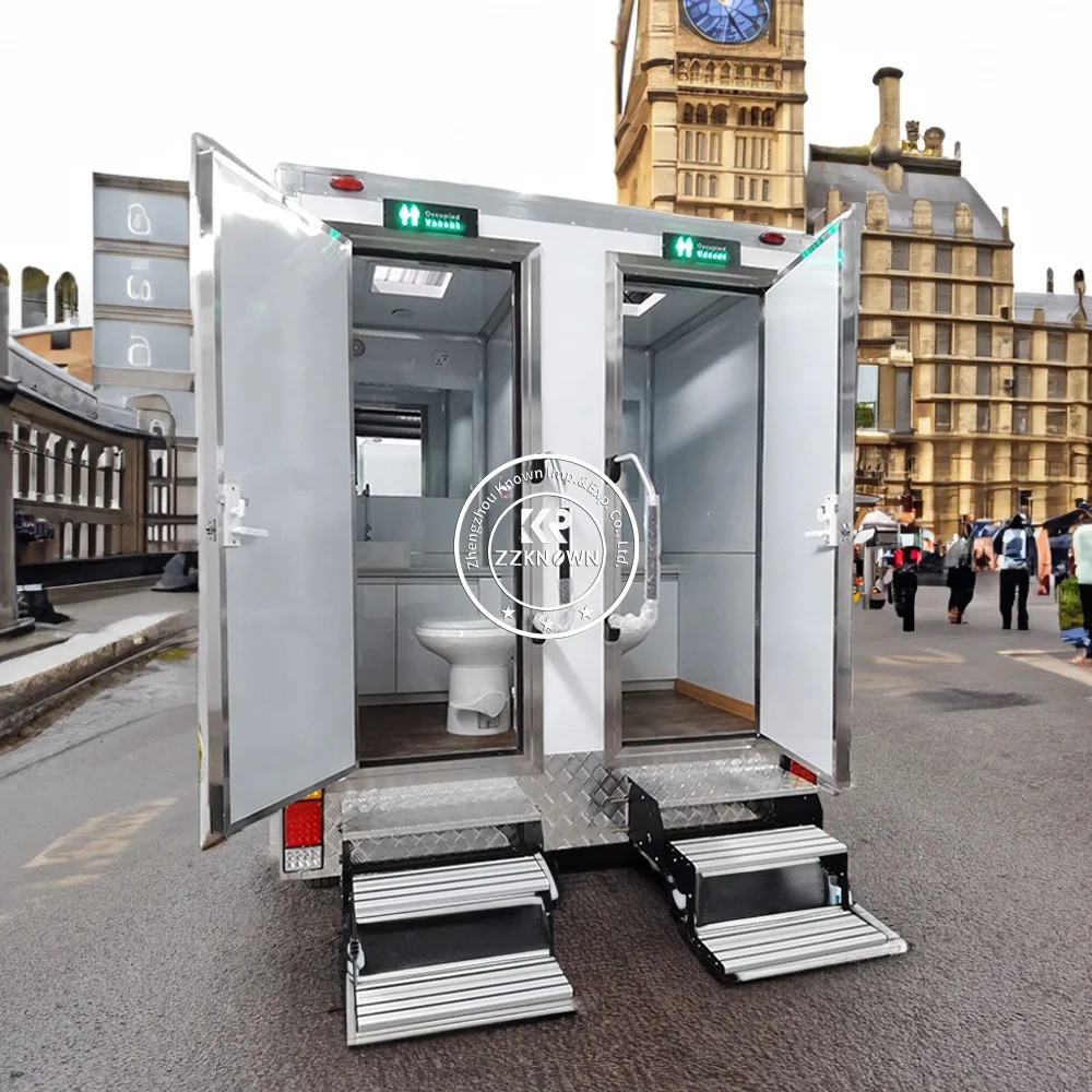 ZZKNOWN Mobile Luxury Portable Toilets for Sale Custom Cheap Bathroom Portable Toilet Trailer Portable Toilet and Shower Room
