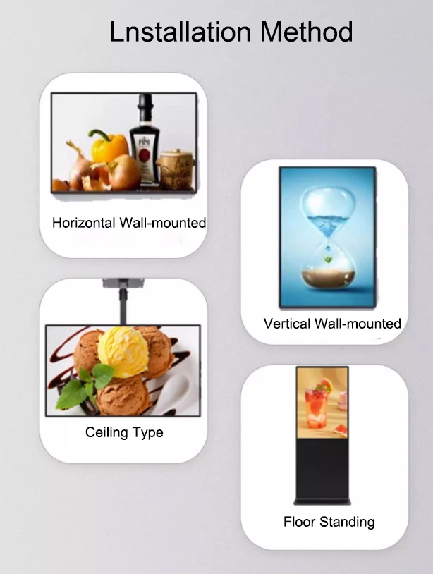 Outdoor Digital Signage 43 Inch LCD Advertising Machine with Touch Screen and SDK Function