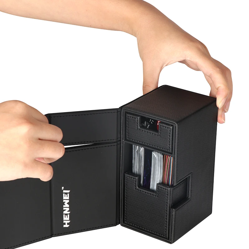 Коробка для карт под заказ коробка игр Yugioh MTG TCG коллекционная карточка из искусственной