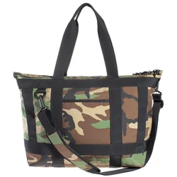 Max Capacity Water-resistant Durable Oxford Camo Travel Outdoor Shopping Lady Quality Utility Shoulder Tote Bag