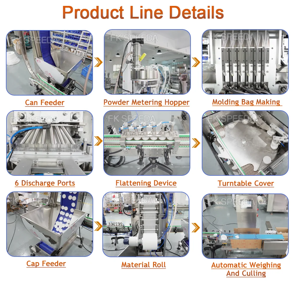 Snus Packaging - Automatic Multi-Function Nicotine Pouches Machine