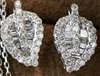 White Gold  Earring