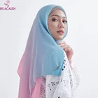 Fast-Sellingmuslim Hijablovers Printed Foulared Scarf Shawl New Cotton Pleated Fully Crushed Silk Cotton Foulard Hijab