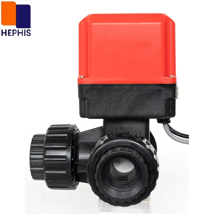 Plastic Motorized Ball Valve Automatic Shut Off Valve and Automatic Water Level Control Valve 3 Ways