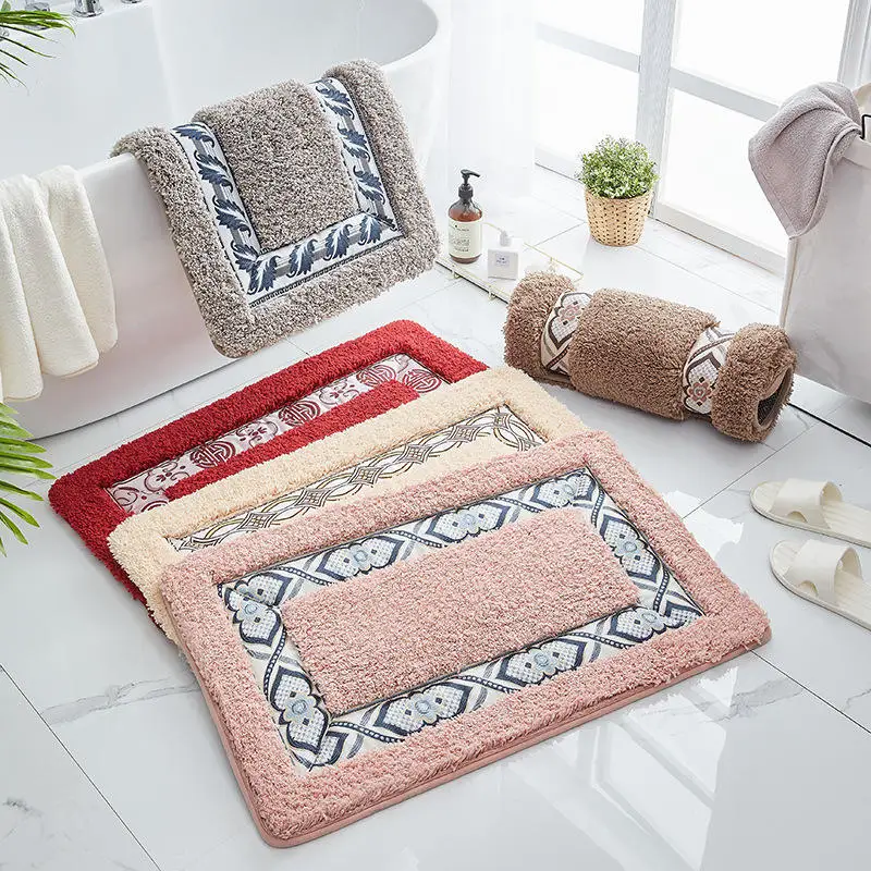 Best Selling Environment-friendly Non Slip Bathroom Mat Bedroom Living Room Mat