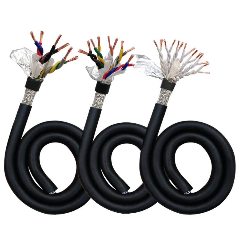 Encoder Cable Signal Data Control Wire 4 6 8 10 Core Electrical Wires