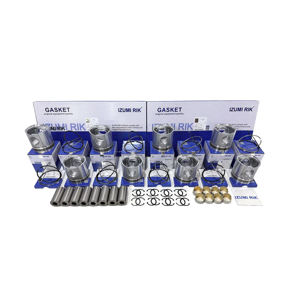 IZUMI RIK D9508, D9408 Conjunto de pistão e anéis para Liebherr Peças para motores diesel