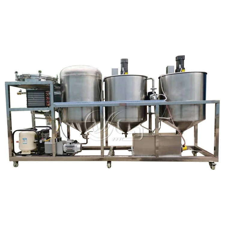 Small Scale Cooking Oil Refinery Machine Crude Oil Refinery Plant