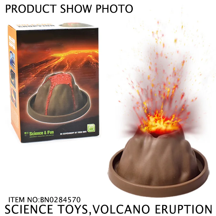 STEAM Toy DIY Science Experiment Volcanic Eruption Model