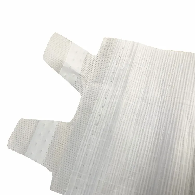 Blue ADL Adult Diapers with Elastic Waistband Magic Tapes From China