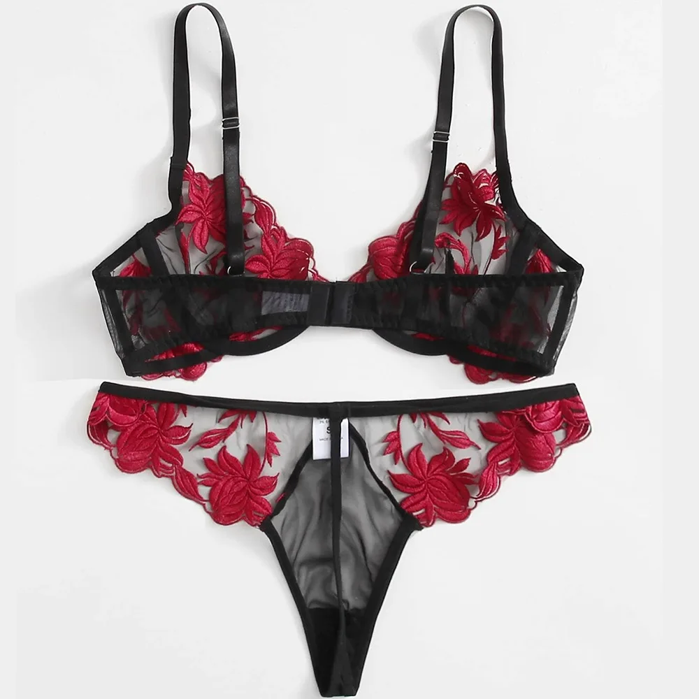 Custom Womens Pamas Set Sexy Lingerie Women Print Lace Short Pamas Lingerie Set Floral Sleepwear_voghion.com