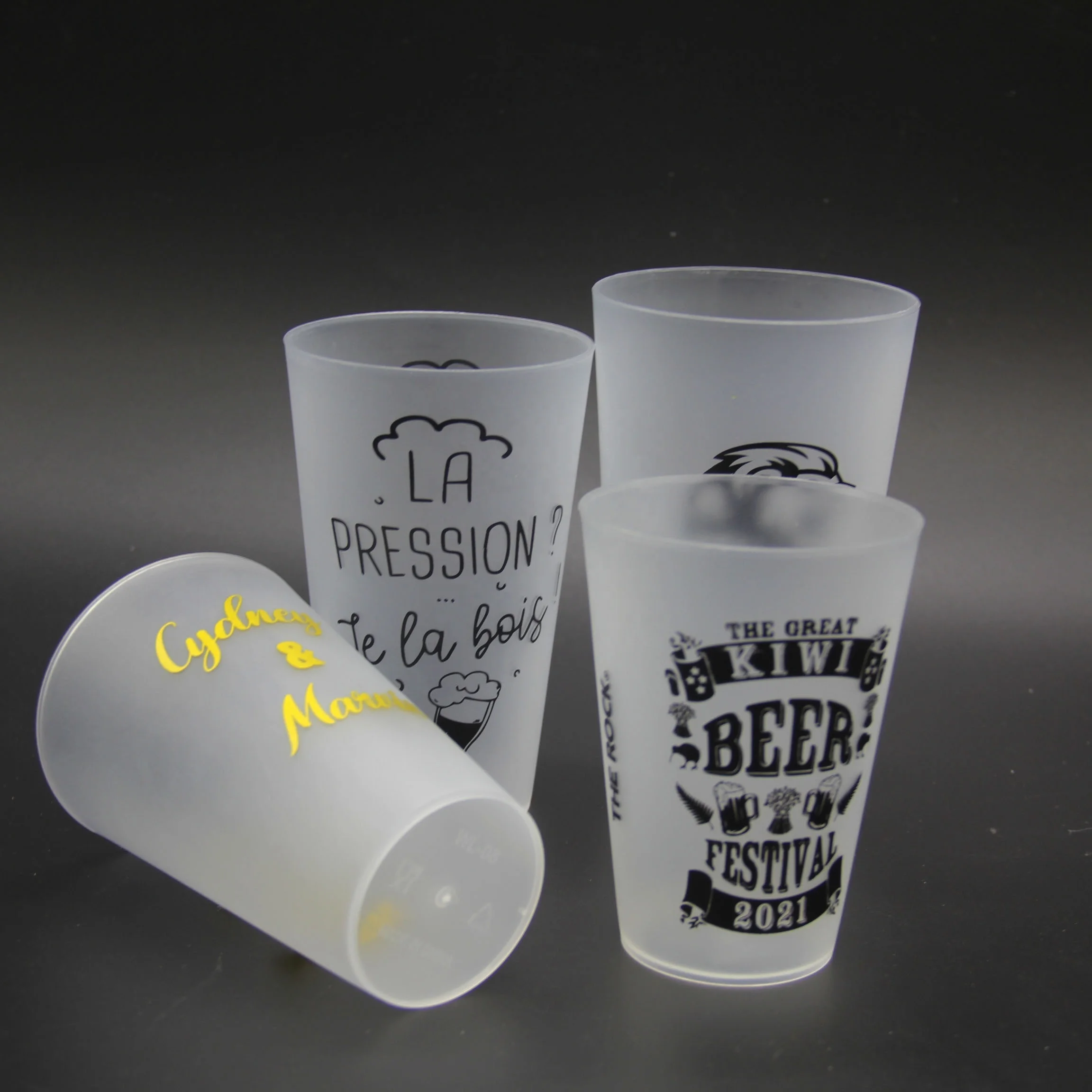 Reusable Plastic Cups - Perfect for Thanksgiving Parties